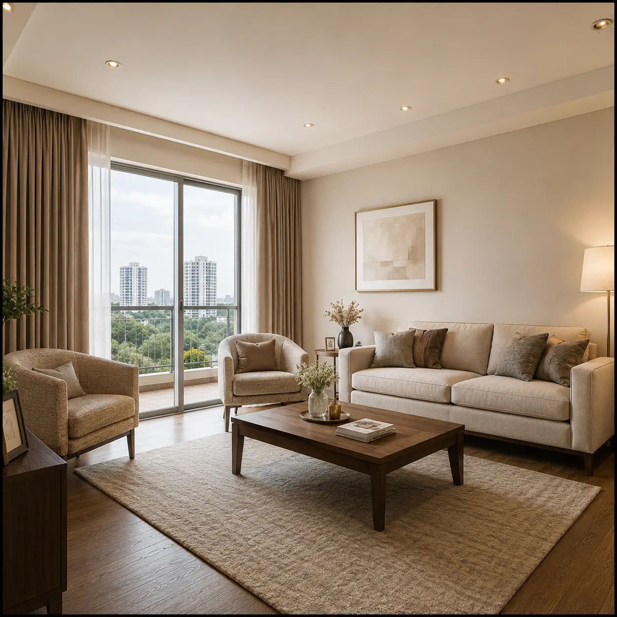 Modern apartment available for living and investment in Karachi