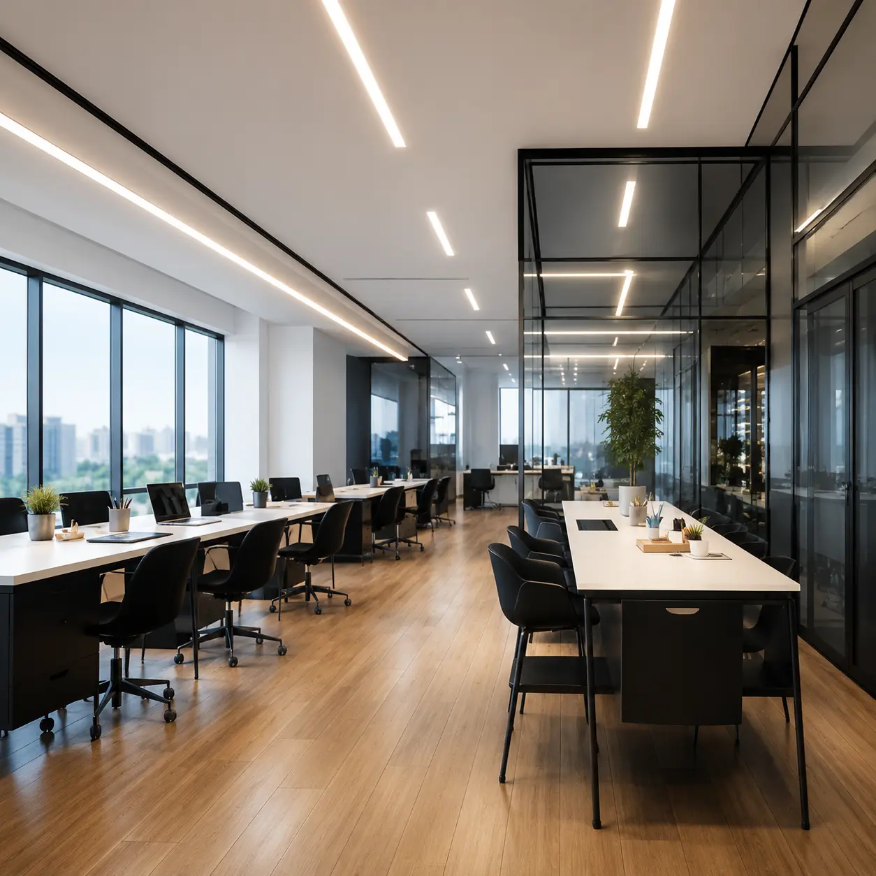 Modern commercial office space available for sale and rent in Karachi